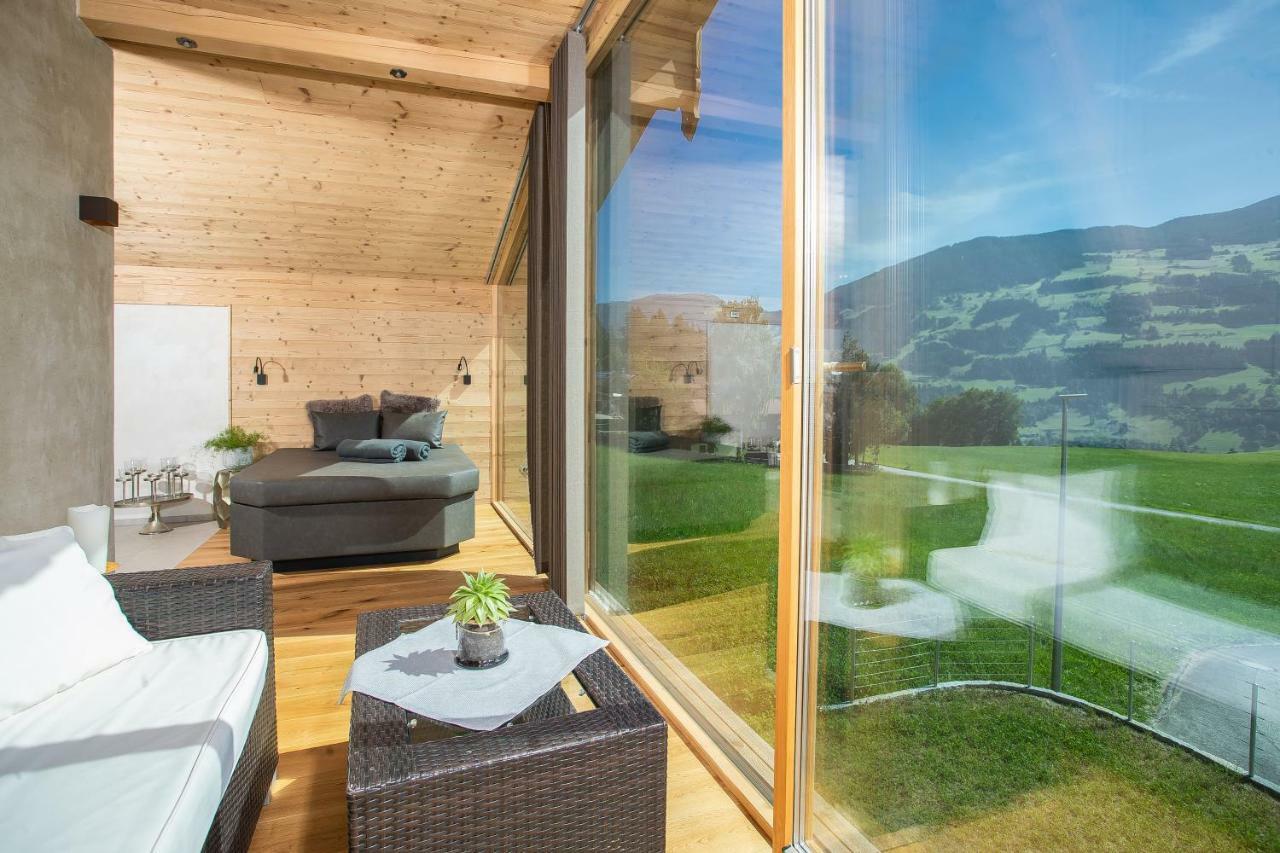 "Chalet Bergzeit" Ferienhaus Mit Sauna & Wellness Fuegenberg Zewnętrze zdjęcie