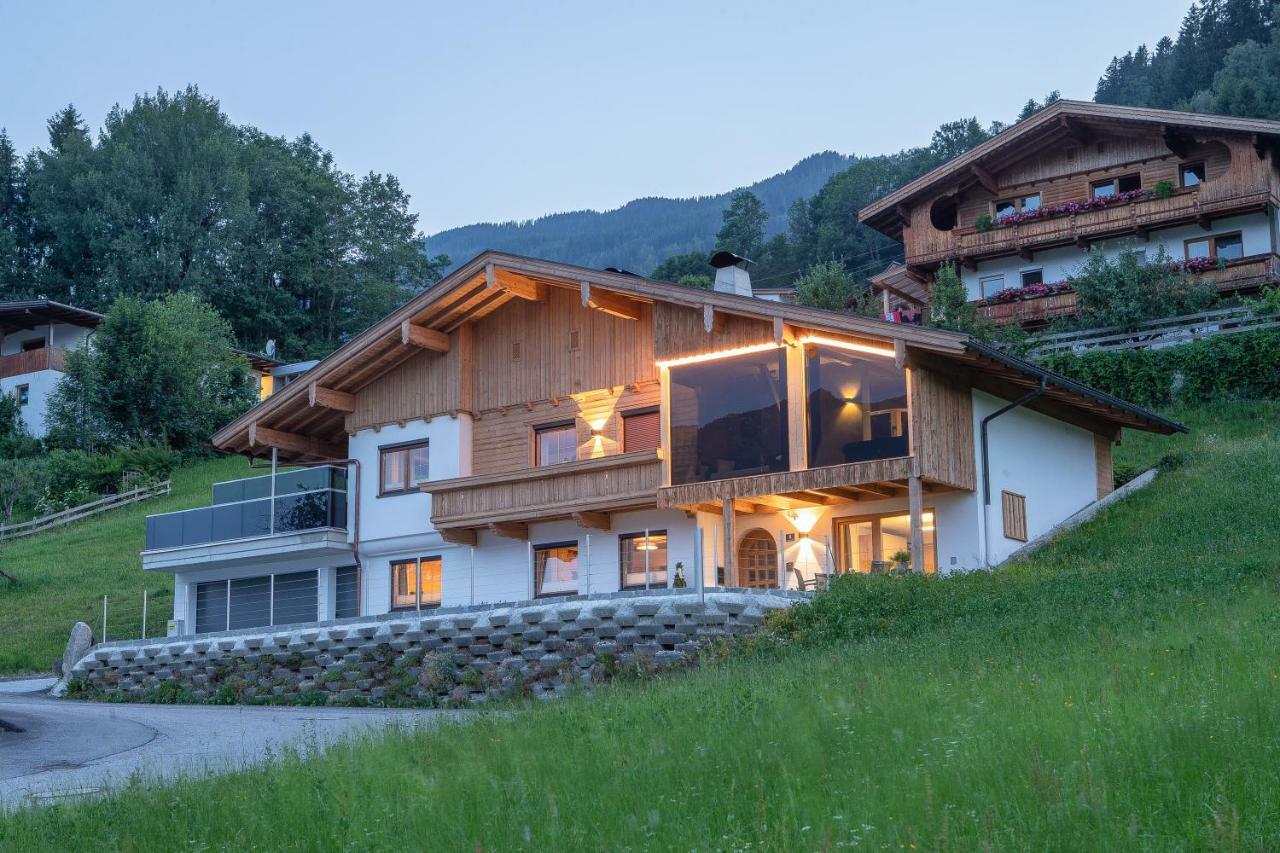 "Chalet Bergzeit" Ferienhaus Mit Sauna & Wellness Fuegenberg Zewnętrze zdjęcie
